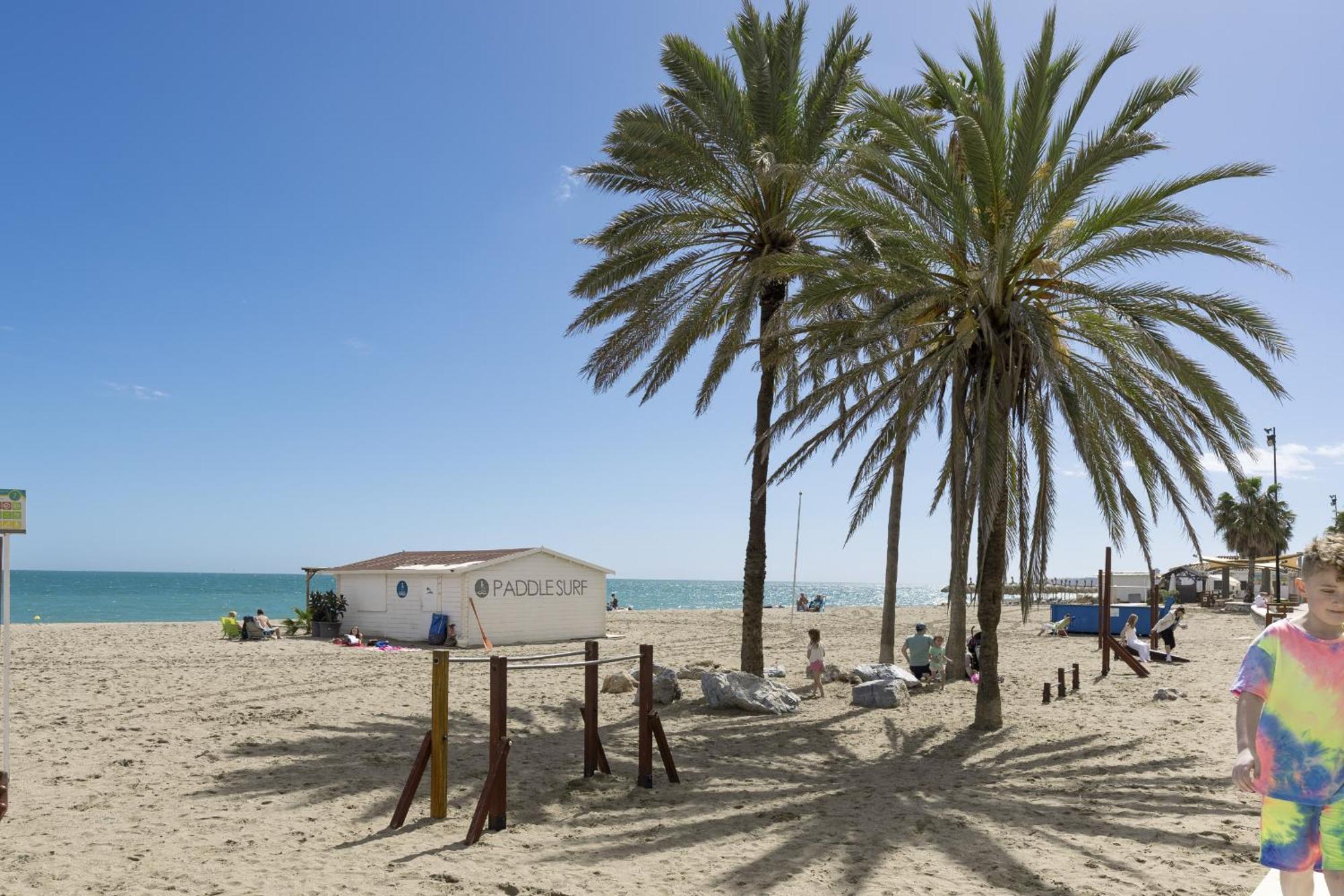 Beachfront Apartment With Terrace And Seaviews Fuengirola Bagian luar foto
